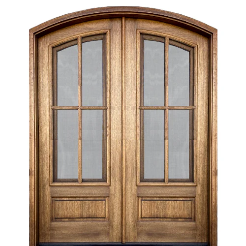 Arched and Round Top Double Doors